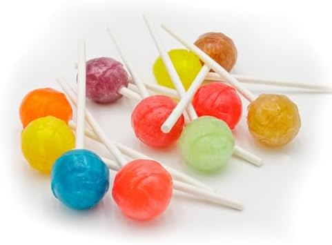 ORIGINAL (500) Count Bulk Mix Lollipops |16 Flavours |, Suckers Hard Candy, Gluten Free Candies, Assorted Flavors, Individually Wrapped Lollipops for, Birthday, Halloween, Any Occasion! BY MAJUU CONNECT