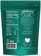 Wholesome Sweeteners 12-Ounce Allulose Sweetener, Zero Calorie Sugar Substitute, Keto Friendly, Non GMO, Non-Erythritol, Gluten Free & Vegan Sweetener, 1 Pack
