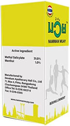 Namman Muay Thai Boxing Analgesic Balm Oil for Massage Muscle Joint 120ml