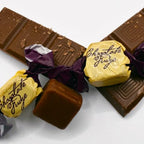 Gardiners of Scotland Handmade Fudge, Belgian Dark Chocolate & Sea Salt Fudge 10.6 Ounce Tin