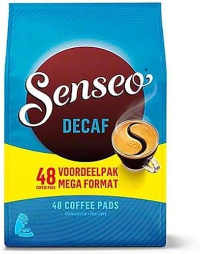 Douwe Egberts Senseo Coffee Pods. Pick Any 3 packs (48 Coffee Pods Each Pack) from 8 Blend Inc: Classic, Espresso, Strong, Extra Strong, Mild, Gold(100% Arabica), Mocca, Decaf Total 144 Pods Mega Pack