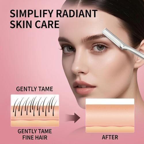 20Pack Compatible with Tweezerman Facial Razor Refills,Replacement Blades Compatible with Tweezerman Dermaplane Refills.
