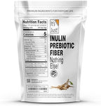 It's Just! - Inulin Prebiotic Fiber, Water Soluble, Chicory Root Powder, Promotes Gut Health, Made in USA, Product of Belgium, Vegan/Keto Friendly
