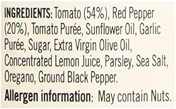 Loyd Grossman Pasta Sauce - Tomato & Sweet Red Pepper (350g) - Pack of 6