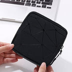 Sanitary Napkin Storage Bag,Leather Waterproof Feminine First Period Bag with Zipper for Teen Girls Women,Small Makeup Pouch,Wallet,Card Storage Pouch,Coin Wallet