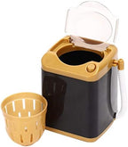 Mini Washing Machine,ANGGREK Cleansing Machine Children Toy Gift Electric Mini Washing Machine Cosmetic Tool (Golden)