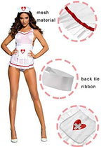 Nurse Halloween Costume for Women - Sexy Naughty Lingerie