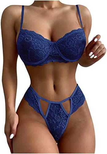 Nightwear Lingerie Chest Pad Transparent Lace Mesh Women'S Underwear