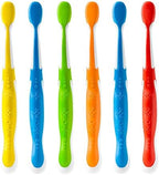 Brush Buddies Hot Wheels Toothbrush for Kids, Kids Toothbrushes, Toothbrush Pack, Soft Bristles for Kids, Toddler Ages 2-4, 6PK