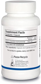 BIOTICS RESEARCH Acetyl L Carnitine Athletic Strength, Neuroprotection, Boost Energy, Post Workout Muscle Recovery, Healthy Body Composition, Age Gracefully, Brain Health, Metabolic Support 90 Caps