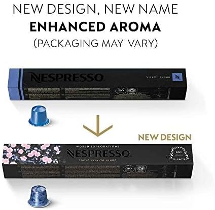Nespresso Capsules Original Line, Mild Roast Blend Variety Pack, Mild Roast Coffee, 50 Count Coffee Pods