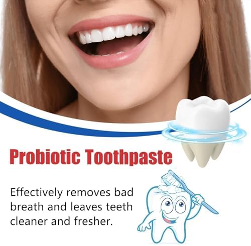 2Pcs Sp-8 Probiotics Whitening Toothpaste, Sp-8 Ultra Whitening Toothpaste, Fresh Breath Fresh Mint Flavor