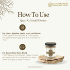Qust Al Hindi/Oud Hindi Root Powder 100g (Pack of 1), 100% Natural & Pure