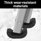 4pcs Walker Ski Glides 4302 Compatible with EZ Fold-N-Go and Able Life Space Saver, Durable Walker Skids Glides Replacement Seniors Folding Walkers Feet Sliders Pad Parts Practical Assist Accessories