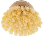 REDECKER Tampico Replacement Head for Dish Brush - Set of 2, 2-inch - Made in Germany - Tampico Fiber & Untreated Beechwood Handle - Replacement Head for Redecker Dish Brush