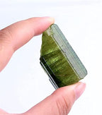 1PC Natural Green Tourmaline Quarzt Rough Stone Raw Gemstone Mineral Specimen Irregular Crystals Collection Reiki Healing (Color : Green, Size : 5 15g)