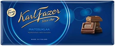 Fazer Karl Fazer Milk Chocolate 22 bars of 200g