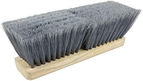 Weiler 70312 10" Bus Brush, Flagged Silver Grey Polystyrene Fill (Pack of 12)