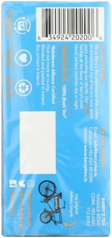 Barrys Tea Decaffeinated 40 bag x 2 (250g) (80 count)
