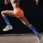 Football Leg Sleeves Calf Compression Sleeve Leg Support for Shin Splints Elastic Running Leg Compression Sleeves