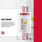 Metabolic Nutrition Whey Protein Isolate ISO PWDR Banana Cream, 1.54lb, 23 Servings, 26g Protein, Fast Digesting, Zero Carbs, Delicious Flavor, Very Low Carbs & Fat, Zero Lactose