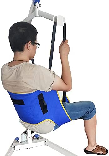 Patient Lift Toileting Sling Large Sling for Shower Home Use Transfer Belt Handicap Commode Full Body Sling