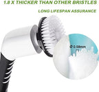 7-in-1 Replacement Brush Heads Set of Electric Spin Scrubber, Cleaning Portable Cordless Shower Power Scrubber Heads, Household Tools for Bathroom Kitchen Bathtub Tile Floor Car & Wheel