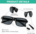 Eyekepper Metalless Screwless Spring Hinge Sunglasses – UV Protection Sun Glasses for Women and Men