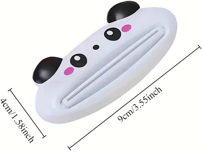 Toothpaste Squeezer, Cute Animal-Shaped Tube Wringer for Bathroom & Kitchen, Multi-Functional Adorable Plastic Dispenser with Easy-Grip Design - Fun & Practical Home Gadget Gift