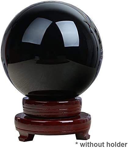 SaditY Natural Black Obsidian Sphere Large Crystal Ball Healing Stone Chakra Balance Crystal (Size : 1000g)