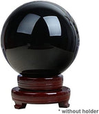 SaditY Natural Black Obsidian Sphere Large Crystal Ball Healing Stone Chakra Balance Crystal (Size : 1000g)