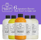 Orange Emulsion for Baking - Natural Flavoring Blend for Cookies, Cakes, Ice Cream, Smoothies, Beverages & More - 8 fl oz Kosher, Pure Orange Emulsion by Collective Aromas Co.