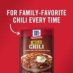 McCormick Chili Seasoning Mix Packet, Mild, 1.25 oz