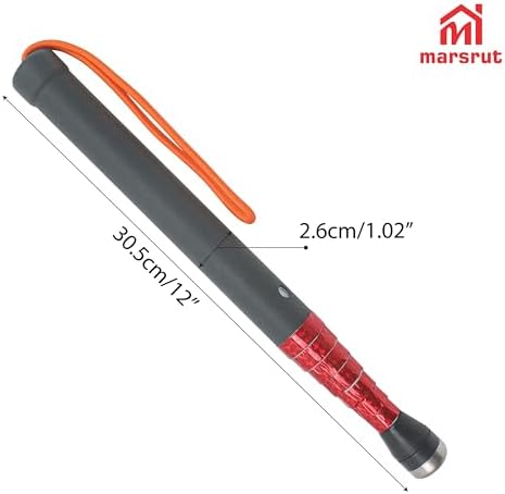 Telescoping Cane, 55" Blind Cane Telescopic Walking Stick, Reflective Retractable Mobility Aids Telescope Assist Tool for Elderly Night Warning, Roller Head Screw-in, Storage Bag, Titanium Alloy