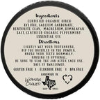 Simply Sooney Fluoride Free Remineralizing Toothpaste Powder I Vegan I Gluten Free I Organic Peppermint Essential Oil 1.5oz