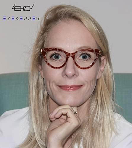 Eyekepper Small Reading Glasses for Women Cat-eye Style Ladies Readers