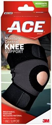 ACE Moisture Control Knee Support Medium 1 Each (Pack of 5)