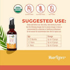 MaryRuth's Organic D3 + K2 Spray for Adults & Kids for Bone Health | Vitamin D3 as Cholecalciferol | Vitamin K2 | Immunity | Mineral Absorption | Heart Health | Vegan | Non-GMO | Gluten Free | 1 Fl Oz
