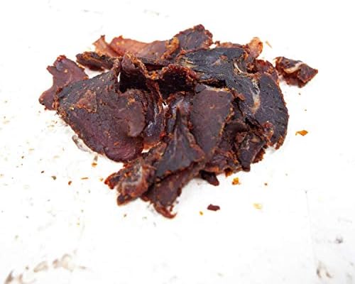 Boikeys Biltong South African Style Beef Jerky - Chili Flavor - Gluten Free - Zero Sugar Keto Friendly - 32g Protein - Premium Round Roast Beef Cuts - Naturally Cured - 2 oz (3 Pack)