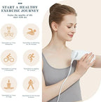 Cellulite Massager, Body Sculpting Machine, Lymphatic Drainage Massager, Handheld Electric Back Massager - White