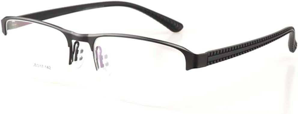 Quality Men's Rectangular Multifocus Glasses 3 Powers in 1 Reader