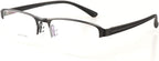 Quality Men's Rectangular Multifocus Glasses 3 Powers in 1 Reader