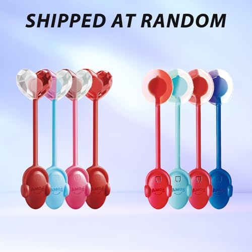 Amos TastySounds Audio Music Lollipop Candy – Singing Music Lollipop Suckers, Sugar-Free, 5-Pack Variety (1x Strawberry, 4x Blacberry), Individually Wrapped