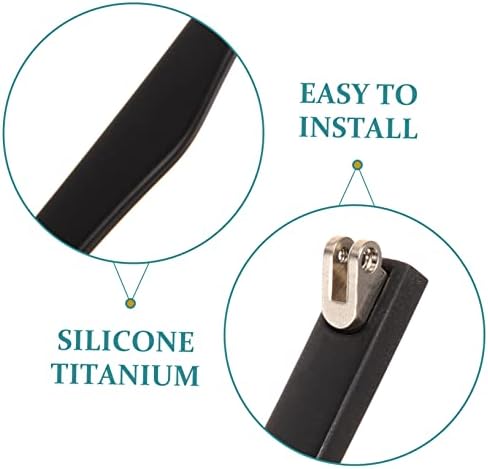 Silicone Titanium Glasses Arms Replacement Universal Frame Arm Legs Comfortable for of Eyewear