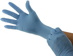 BeeSure BE1117 Nitrile Powder Free Exam Gloves, Medium (Pack of 100),Strips
