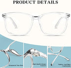 Oilway Blue-Light Blocking Glasses for Women Men - 3Pack Computer Reading/Gaming/TV/Phones Glasses Anti Eyestrain