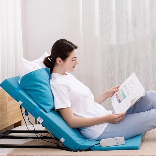 Electric Adjustable Bed Backrest，Adjustable Electric Pillow Lifter - Lifting Bed Backrest for Elderly - Portable Medical Sit-Up Back Rest Chair for Neck Head and Lumbar Support
