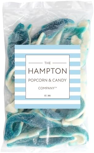 Sour Sugared Gummy Dolphins, 1 Pound Bulk Bag, Gummy Candy, The Hampton Candy Company