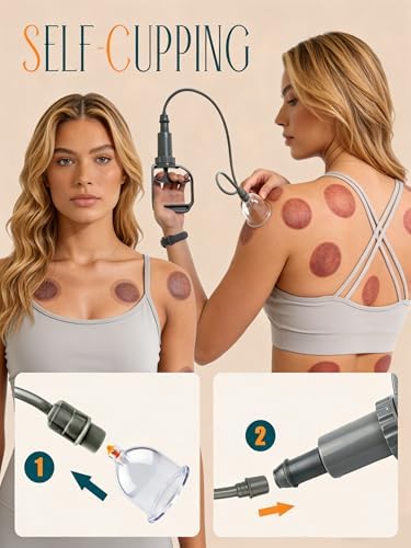 DEFUNX 12 Cups Cupping Set - Cupping Kit for Massage Therapy at Home Massage Cups for Whole Body