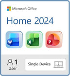 Microsoft Office Home 2024 | Classic Office Apps: Word, Excel, PowerPoint | One-Time Purchase for a single Windows laptop or Mac | Instant Download
